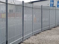 Steel Industrial Fencing Relocation